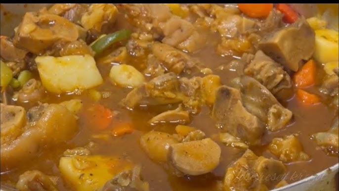 Cuisine haïtienne : Préparons un délicieux ragoût de  pye kochon  pour ce week-end !