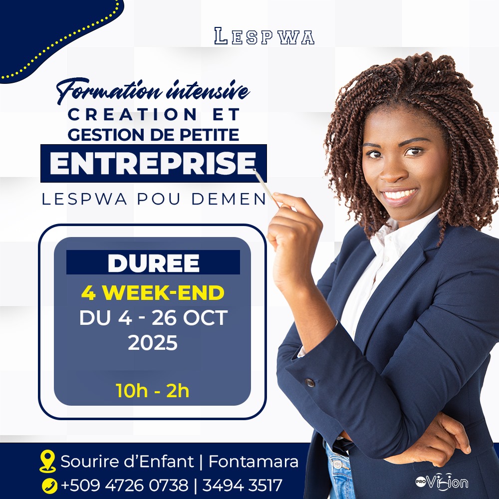 Fontamara : Formation intensive à l’entrepreneuriat pour 50 jeunes avec LESPWA POU DEMEN