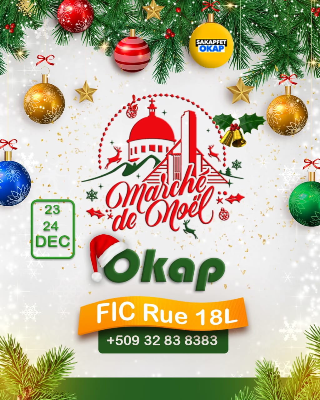 Marché de Noël au Cap-Haïtien 2025 : l’événement magique à ne pas manquer les 23 et 24 décembre