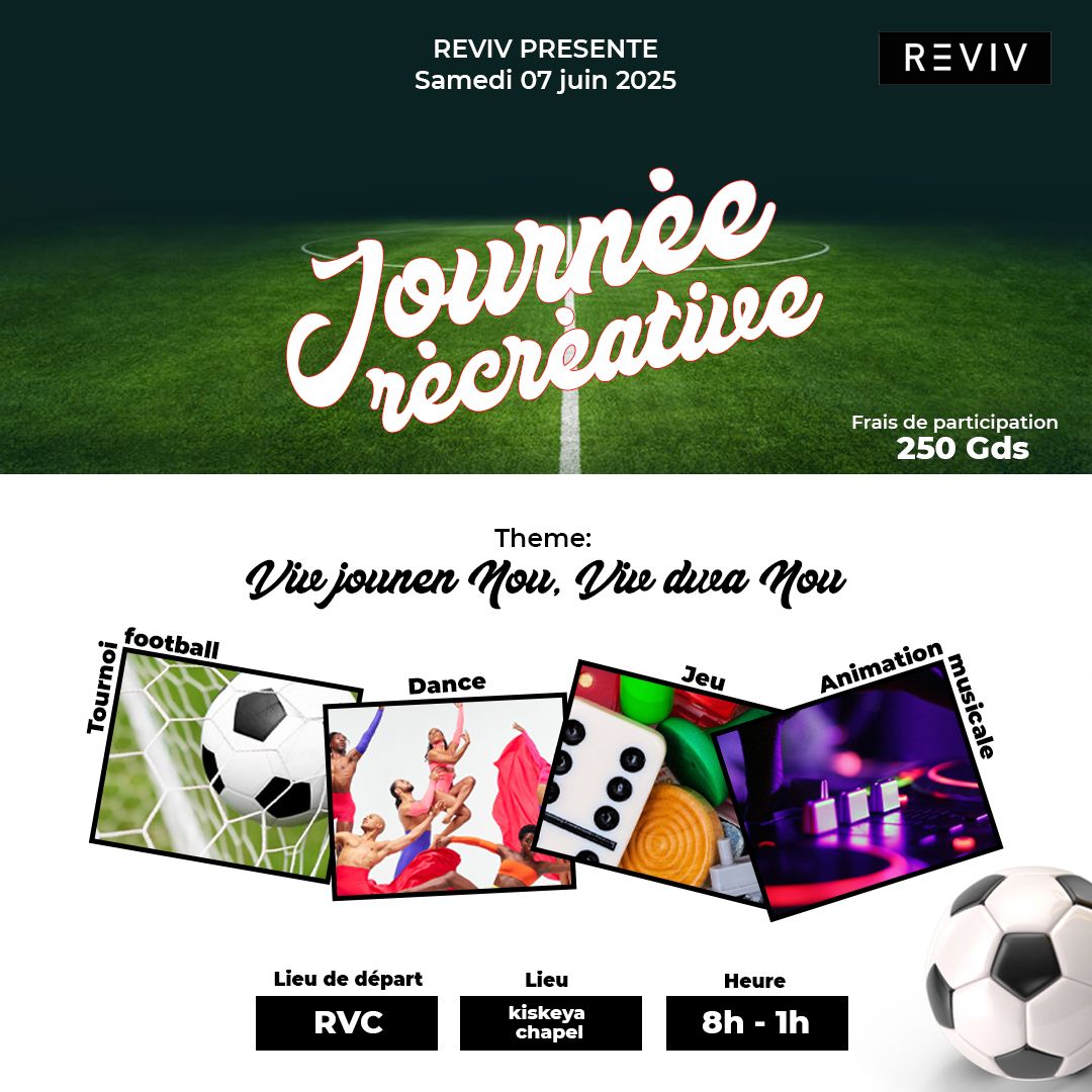  Viv jounen Nou, Viv dwa Nou  : Une journée récréative pour célébrer les adolescents malgré la crise
